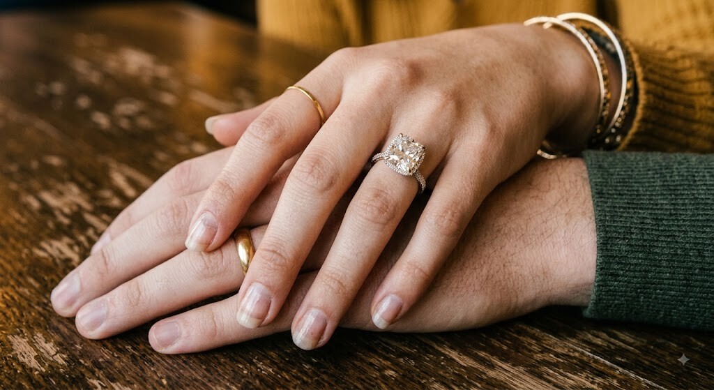 She said yes!. SHE SAID YES!!! We're all gonna make it, bros. I've known her my whole life and I finally popped the question. She said yes. Mom and dad are agai